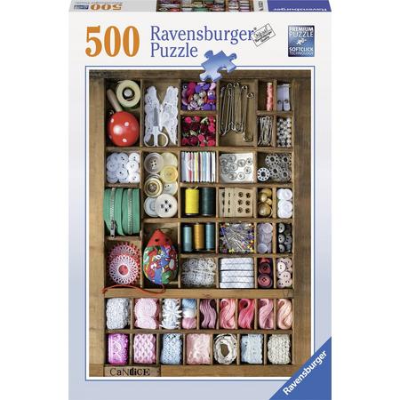 Ravensburger puzzel Naaidoos - Legpuzzel - 500 stukjes
