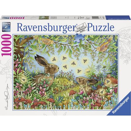 Ravensburger puzzel Nachtelijk sprookjesbos - Legpuzzel - 1000 stukjes