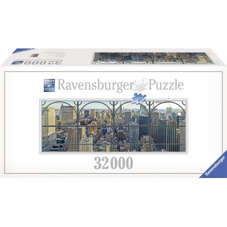 Ravensburger puzzel New York window - Legpuzzel - 32000 stukjes