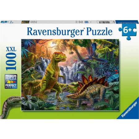 Ravensburger puzzel Oase van dinosauriërs - Legpuzzel - 100 stukjes