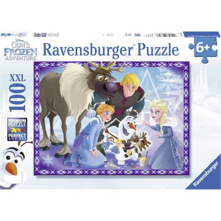 Ravensburger puzzel Olaf´s frozen adventure - legpuzzel - 100 stukjes