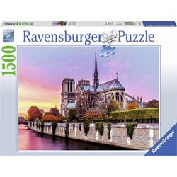   puzzel Pitoreske Notre Dame - Legpuzzel - 1500 stukjes