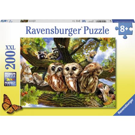 Ravensburger puzzel Schattige uilen - legpuzzel - 200 stukjes