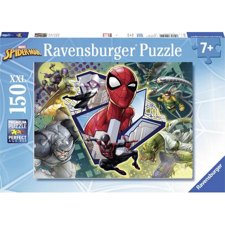 Ravensburger puzzel Spiderman vrienden en vijanden - legpuzzel - 150 stukjes