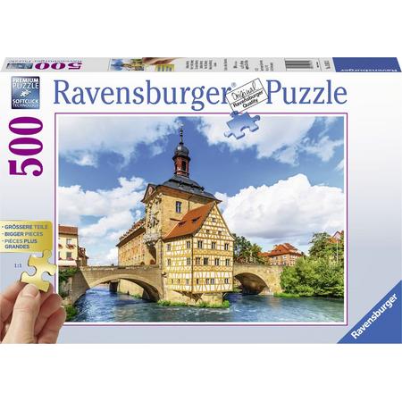 Ravensburger puzzel Stadhuis, Bamberg - Legpuzzel - 500 stukjes