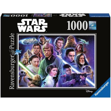 Ravensburger puzzel Star Wars Limited Edition 8 - Legpuzzel - 1000 stukjes