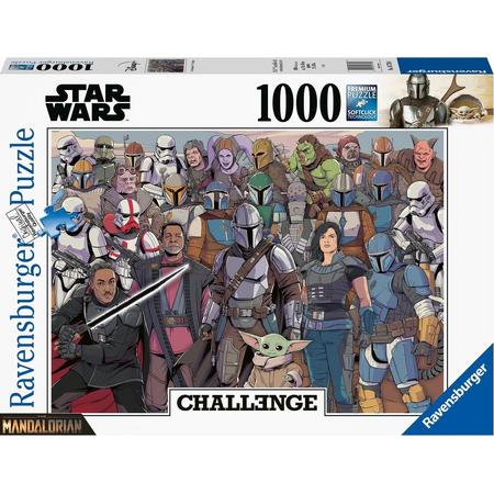 Ravensburger puzzel Star Wars Mandalorian Challenge - Legpuzzel - 1000 stukjes