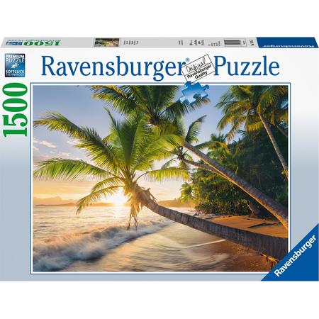 Ravensburger puzzel Strand - Legpuzzel - 1500 stukjes