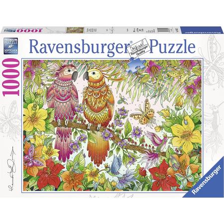 Ravensburger puzzel Tropische stemming - legpuzzel - 1000 stukjes