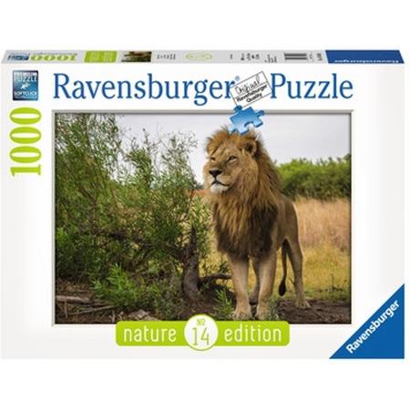 Ravensburger puzzel Trotse leeuw - Legpuzzel - 1000 stukjes