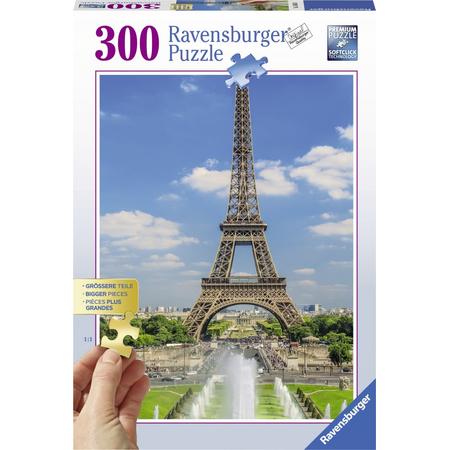 Ravensburger puzzel Uitzicht op de Eiffeltoren - Legpuzzel - 300 stukjes