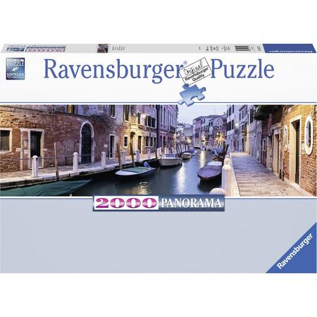Ravensburger puzzel Venetie in de avond - panorama - Legpuzzel - 2000 stukjes