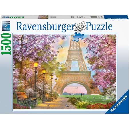 Ravensburger puzzel Verliefd in Parijs - Legpuzzel - 150 stukjes
