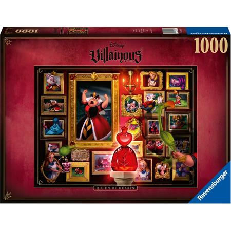Ravensburger puzzel Villainous Queen of Hearts - Legpuzzel - 1000 stukjes