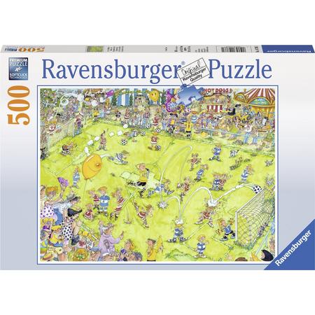Ravensburger puzzel Voetbalwedstrijd - legpuzzel - 500 stukjes