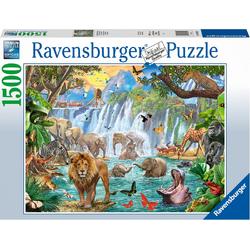   puzzel Waterval in de jungle - Legpuzzel - 150 stukjes