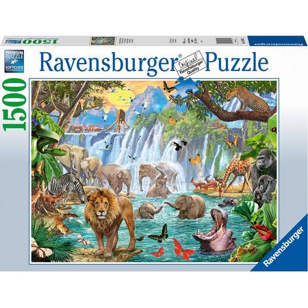 Ravensburger puzzel Waterval in de jungle - Legpuzzel - 150 stukjes