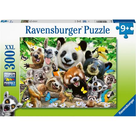 Ravensburger puzzel Wildlife selfie - legpuzzel - 300 stukjes