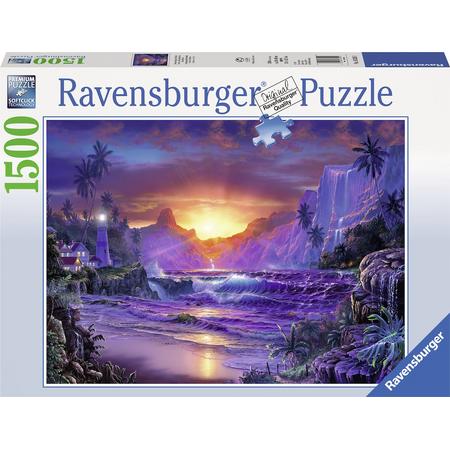 Ravensburger puzzel Zonsopgang in het paradijs - legpuzzel - 1500 stukjes