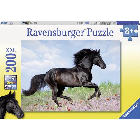 Ravensburger puzzel Zwarte hengst - Legpuzzel - 200 stukjes