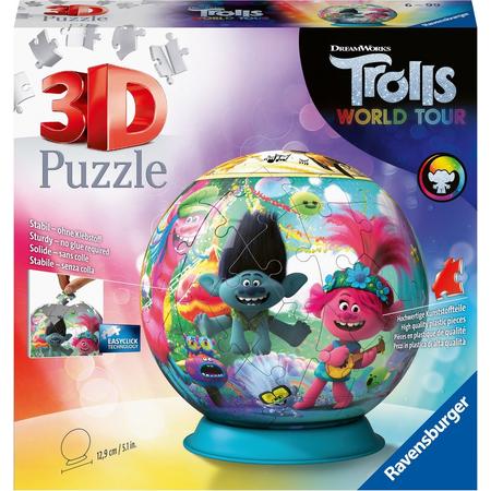 Ravensburger puzzleball Trolls 2 World Tour - 3D Puzzel - 72 stukjes