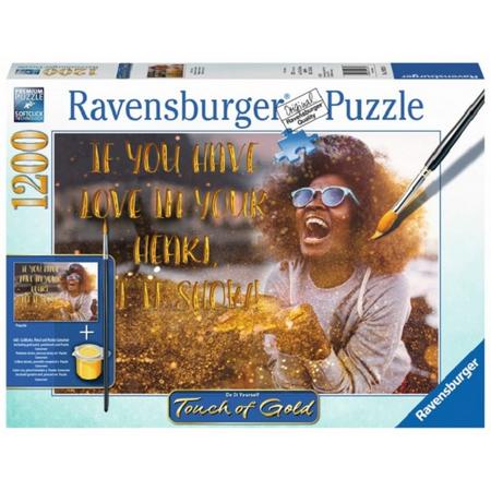ravensburger puzzle: touch of gold 