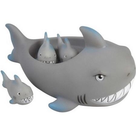 Badspeelset haaien 4 delig - Badspeelgoed haai - Speelgoed voor kinderen en babys