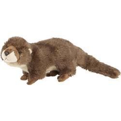 Pluche knuffel dieren Europese Otter 18 cm - Speelgoed knuffelbeesten
