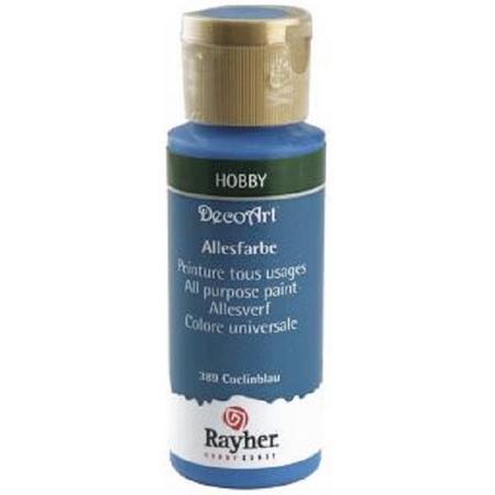 Rayher Acrylic verf 59 ml - Kleur : Colien blauw