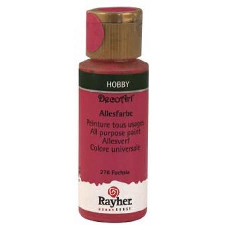 Rayher Acrylic verf 59 ml - Kleur : Fuchsia