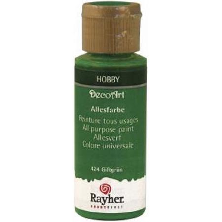 Rayher Acrylic verf 59 ml - Kleur : Gifgroen