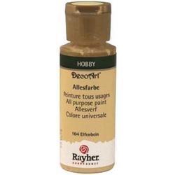 Rayher Acrylic verf 59 ml - Kleur : Ivoor