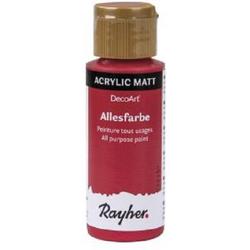 Rayher Acrylic verf 59 ml - Kleur : Karmijn