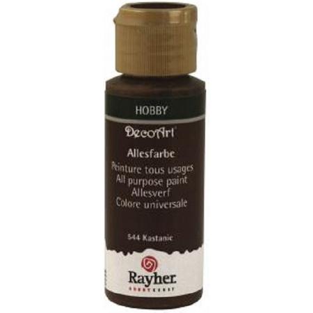 Rayher Acrylic verf 59 ml - Kleur : Kastanje