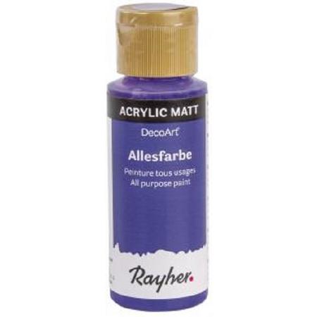 Rayher Acrylic verf 59 ml - Kleur : Pruim