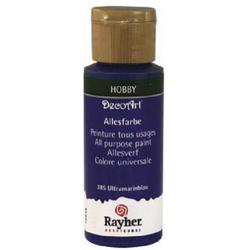 Rayher Acrylic verf 59 ml - Kleur : Ultramarine-blauw