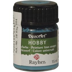 Hobby acrylverf turquoise 15 ml