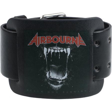 Airbourne - Black Dog Barking - lederen Polsband