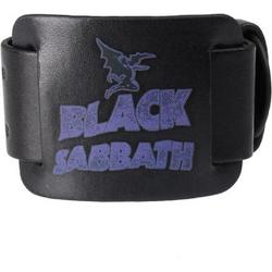 Black Sabbath - Logo & Creature - leren Polsband