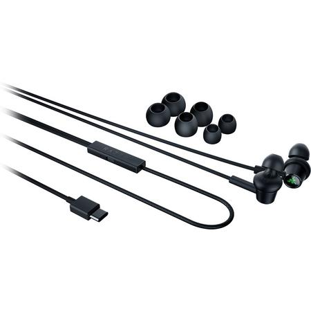 Razer Hammerhead ANC - Gaming In-Ear Headphones - USB-C - Zwart