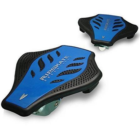 Luxe 3in1 ripskate razor blauw - waveboard - ook te gebruiken als skates en skateboard