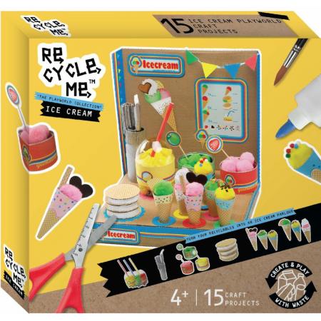 Re-Cycle-Me Knutselset Playworld Ice Cream Shop