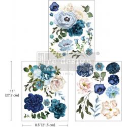 ReDesign with Prima - Middy Transfer– Blue Wildflowers