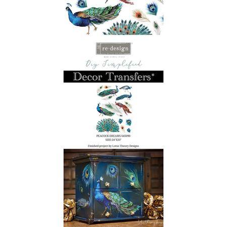 Redesign- Decoratie-transfer-Peacock Dreams