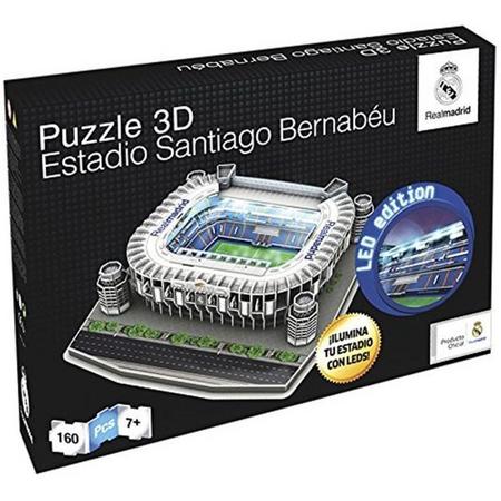 Real Madrid LED puzzel Santiago Bernabeu - 160 stukjes