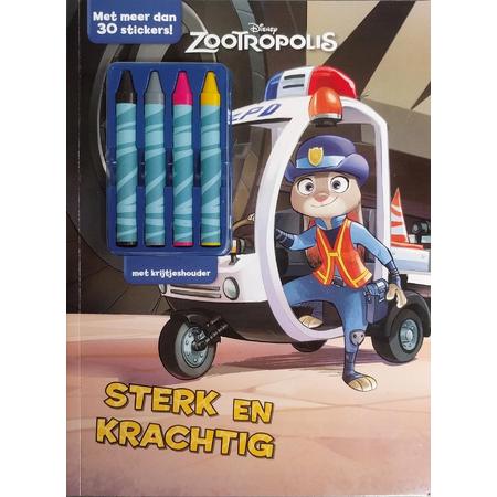Rebo Productions Kleurboek Disney Zootropolis Junior 29 Cm Papier