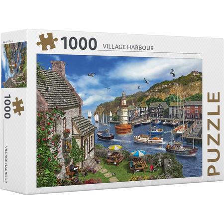 Rebo Productions Legpuzzel Village Harbour 1000 Stukjes