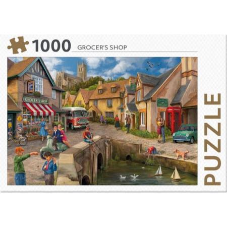 Rebo - legpuzzel 1000 pcs puzzel - Grocers shop
