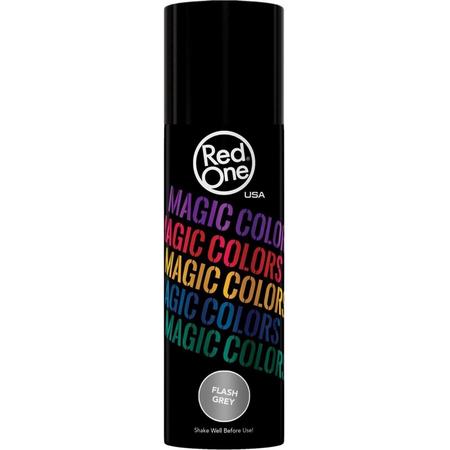 Redone - Magic Colors - Gekleurde Haarspray - Flash Grey - 100ml