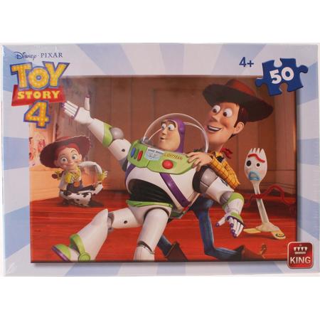 Legpuzzel Disney Pixar Toy Story 4 - Multicolor - 50 stukjes - Kinderpuzzel